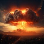 Explosion av atombomb