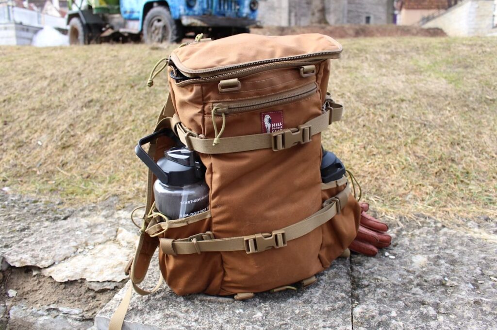 Fullpackad bug-out-bag.