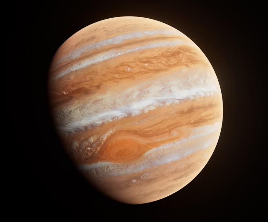 Planeten Jupiter.