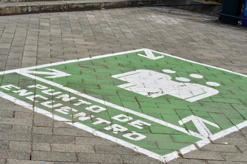 Uppmärkt mötesplats vid jordbävning.